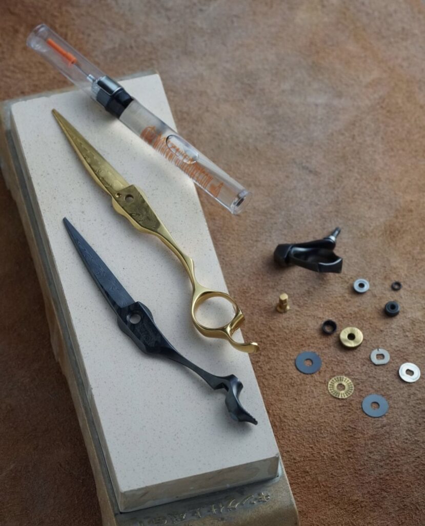 Mizutani scissors entretien et réparation 
